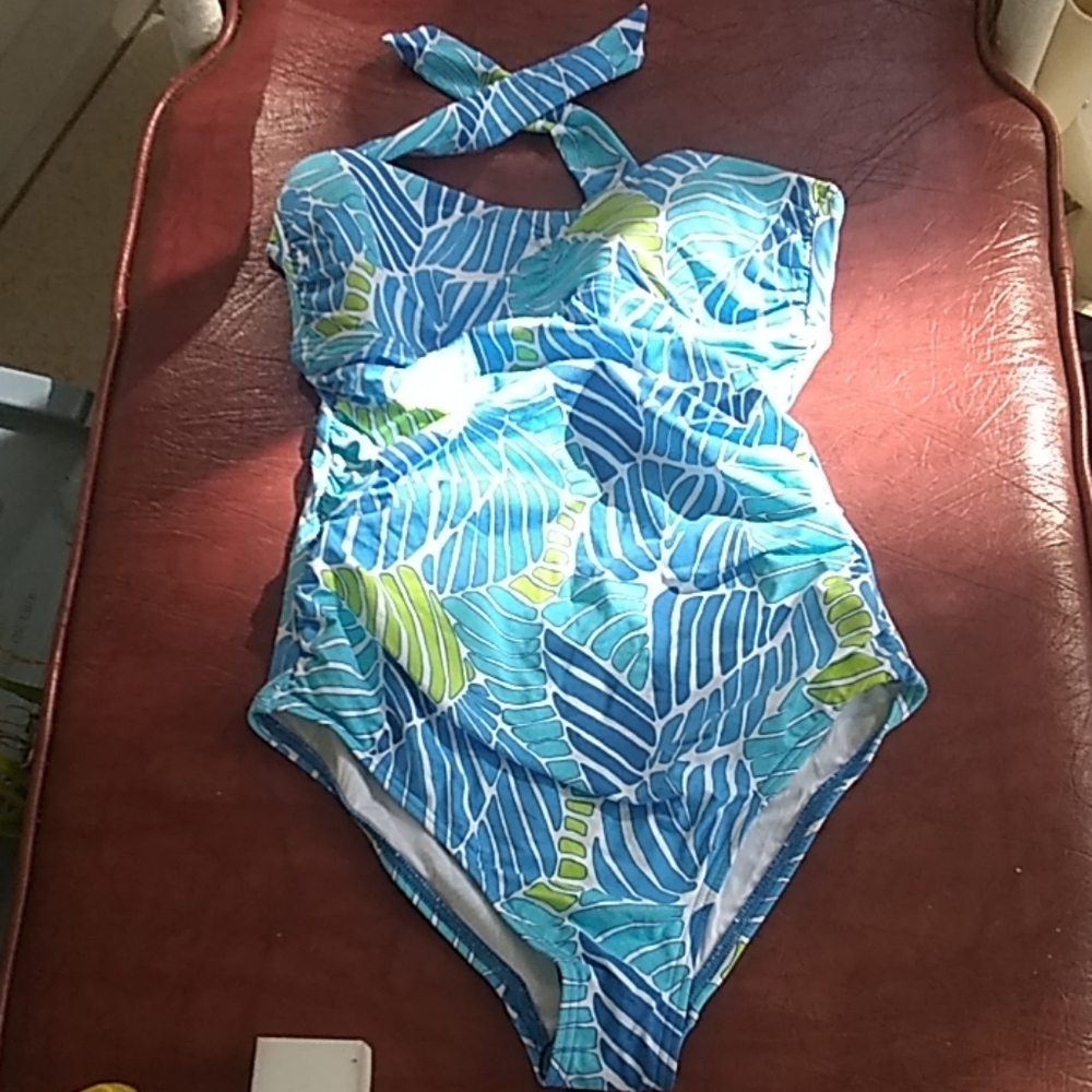 J.MClaughlin tropical Hawaiian style bathing suit
